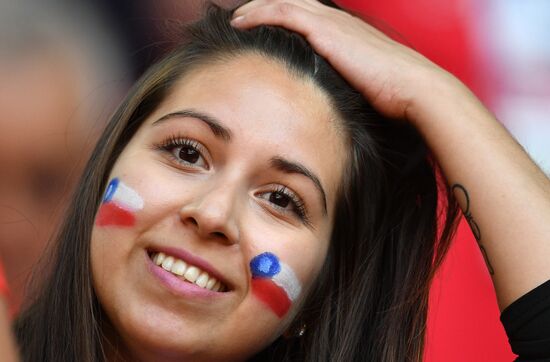 Football. 2017 FIFA Confederations Cup. Chile vs. Australia