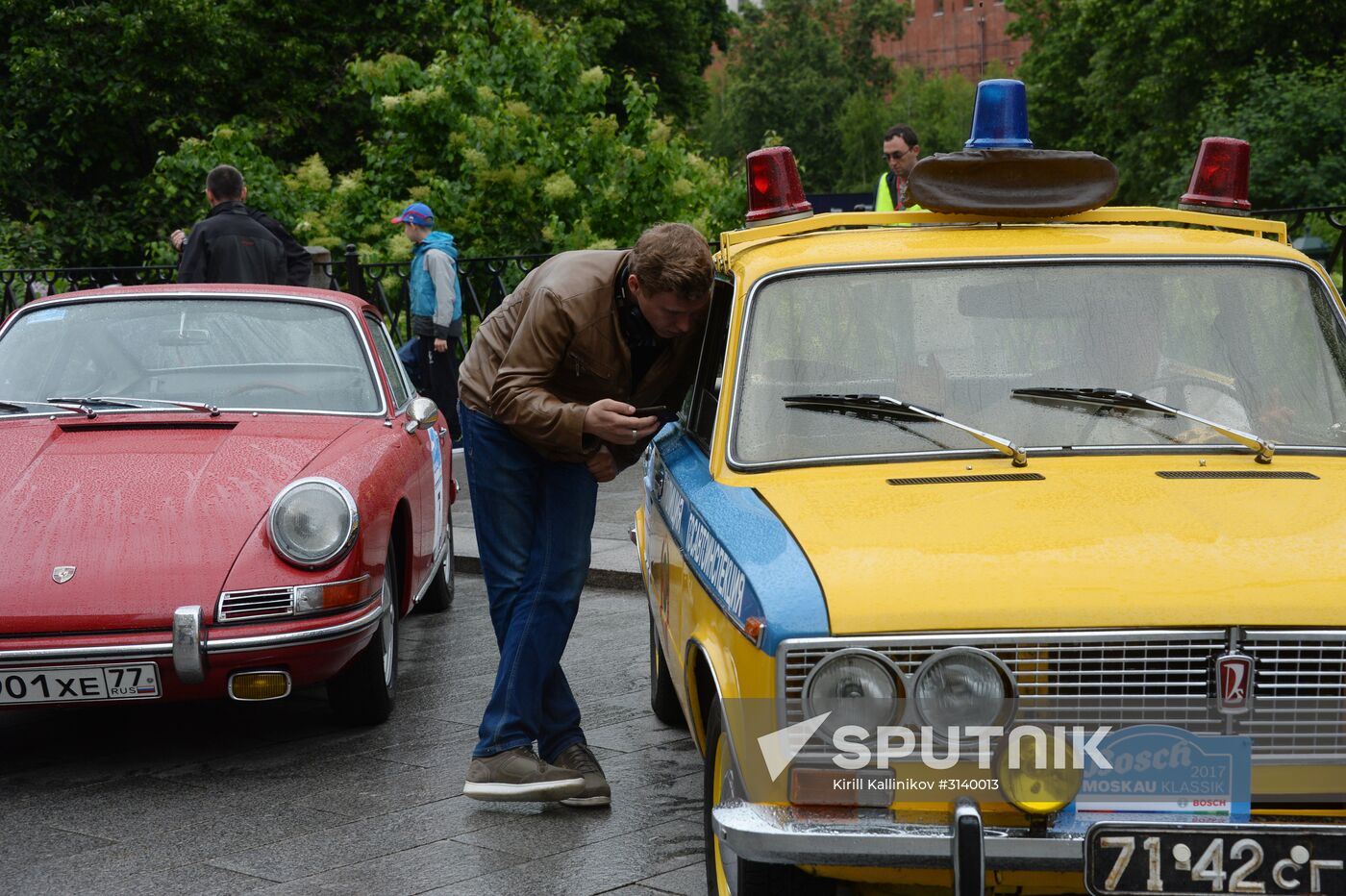 Bosch Moskau Klassik vintage car rally