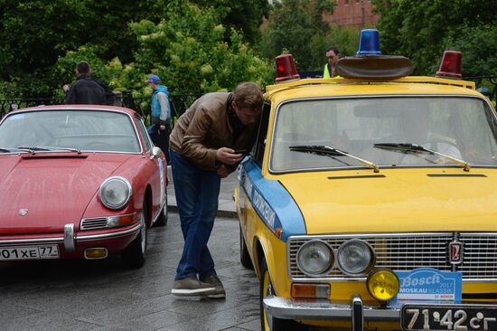 Bosch Moskau Klassik vintage car rally