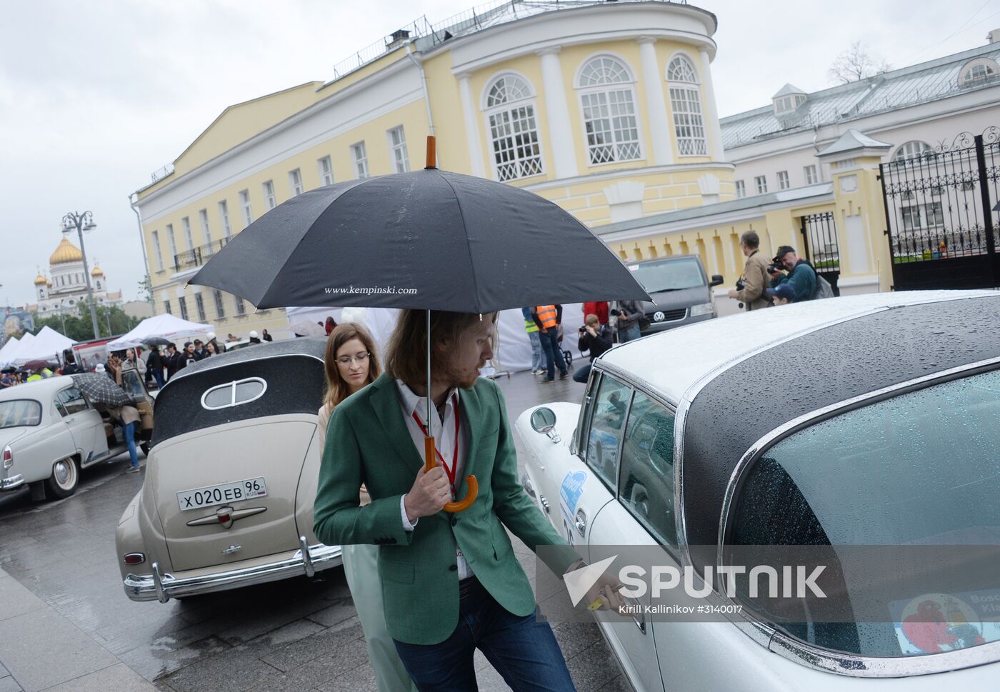 Bosch Moskau Klassik vintage car rally