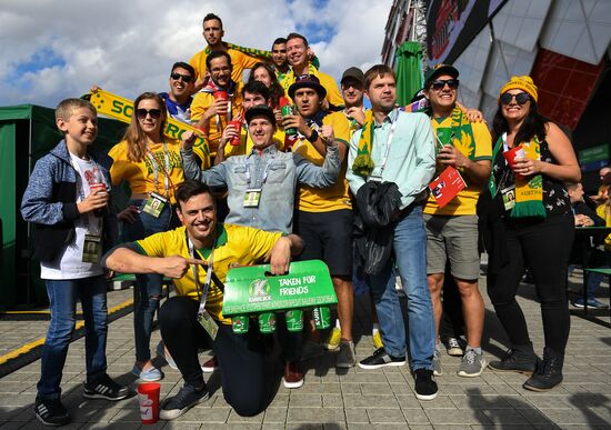 Football. 2017 FIFA Confederations Cup. Chile vs. Australia
