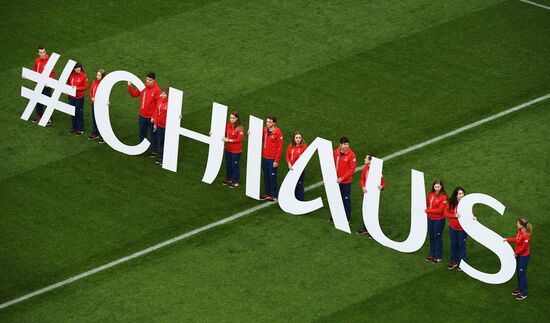 Football. 2017 FIFA Confederations Cup. Chile vs. Australia