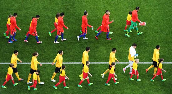 Football. 2017 FIFA Confederations Cup. Chile vs. Australia