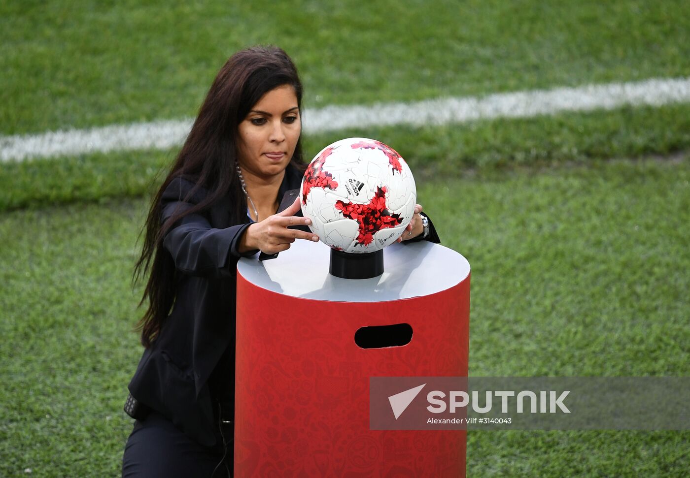 Football. 2017 FIFA Confederations Cup. Chile vs. Australia