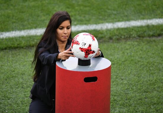 Football. 2017 FIFA Confederations Cup. Chile vs. Australia