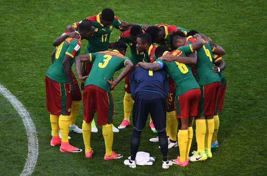 Football. 2017 FIFA Confederations Cup. Germany vs. Cameroon