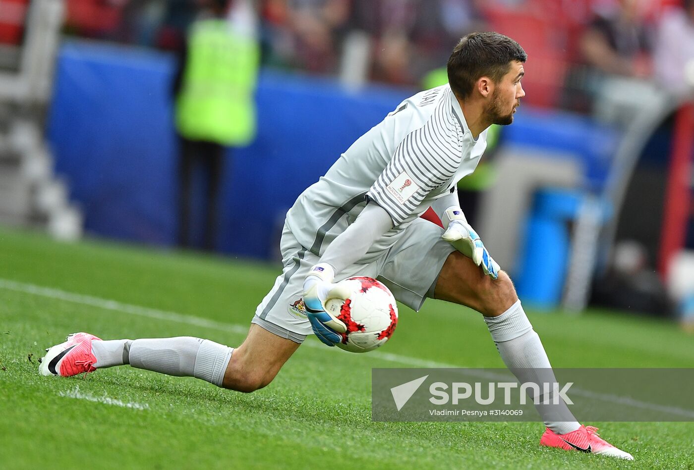 Football. 2017 FIFA Confederations Cup. Chile vs. Australia
