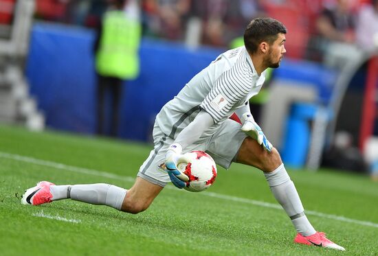 Football. 2017 FIFA Confederations Cup. Chile vs. Australia