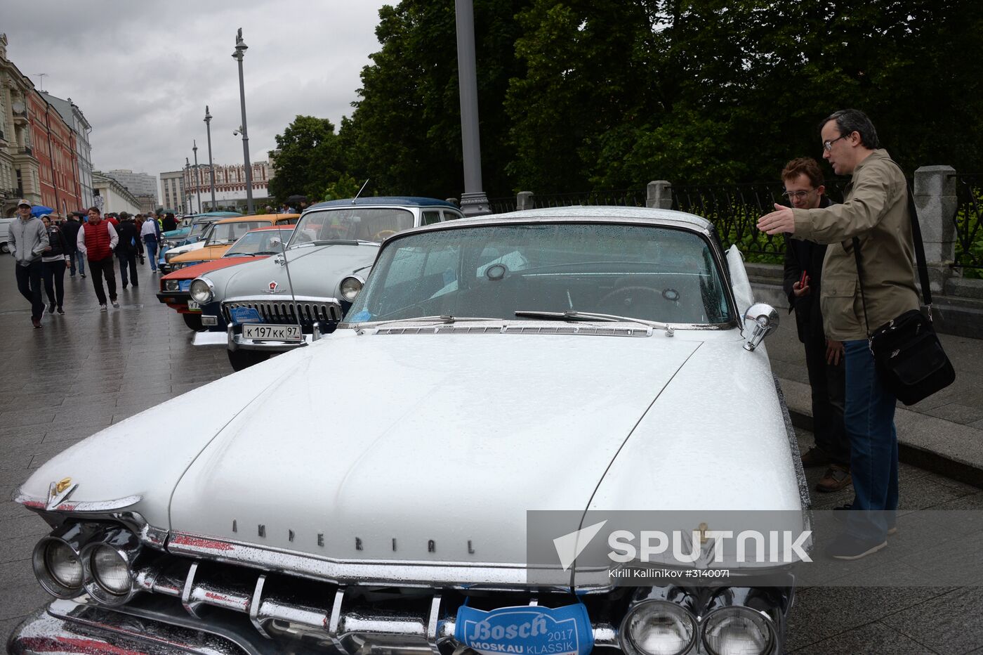 Bosch Moskau Klassik vintage car rally