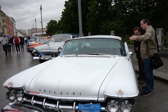 Bosch Moskau Klassik vintage car rally