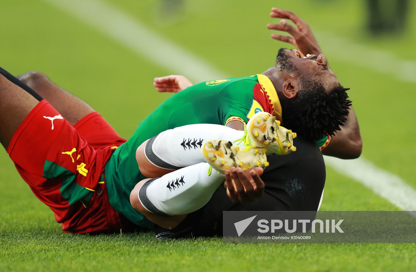 Football. 2017 FIFA Confederations Cup. Germany vs. Cameroon