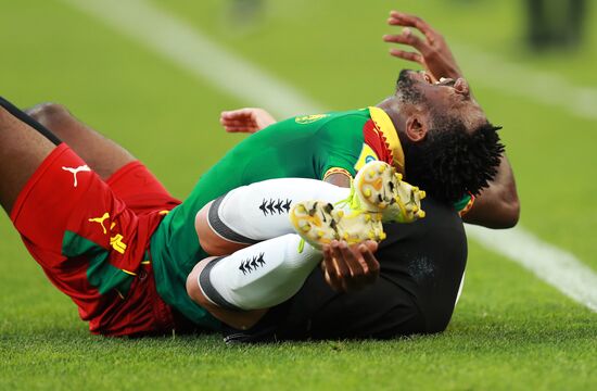 Football. 2017 FIFA Confederations Cup. Germany vs. Cameroon