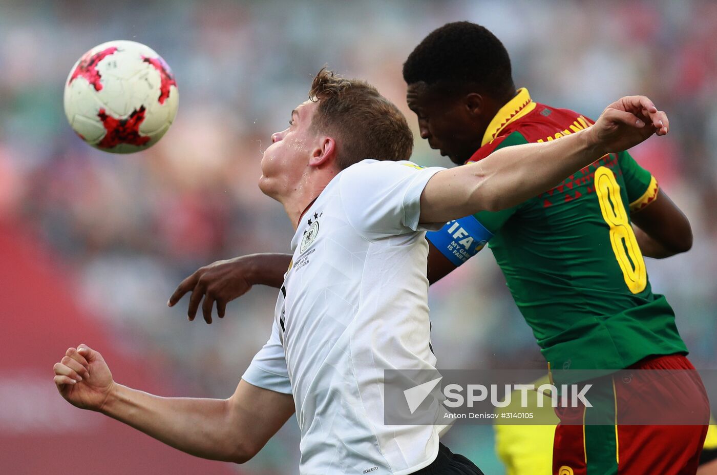 Football. 2017 FIFA Confederations Cup. Germany vs. Cameroon