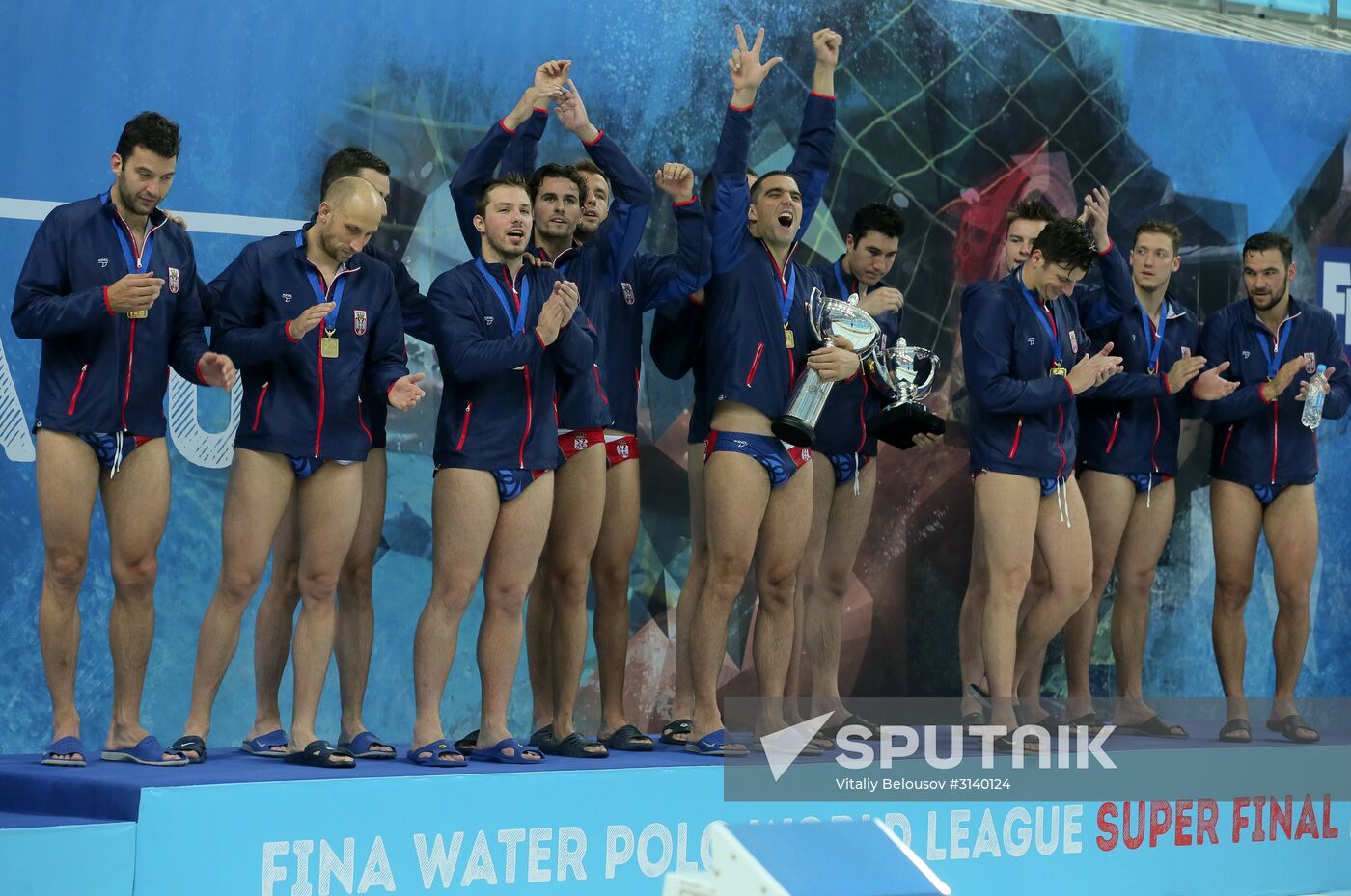 FINA Water Polo World League men super final. Final
