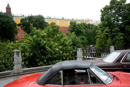 Bosch Moskau Klassik vintage car rally