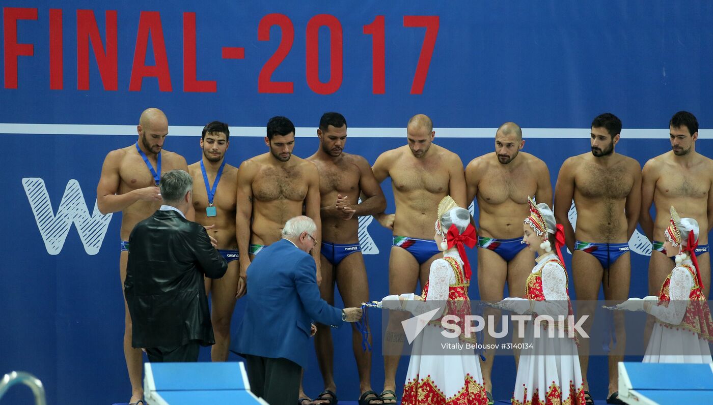 FINA Water Polo World League men super final. Final
