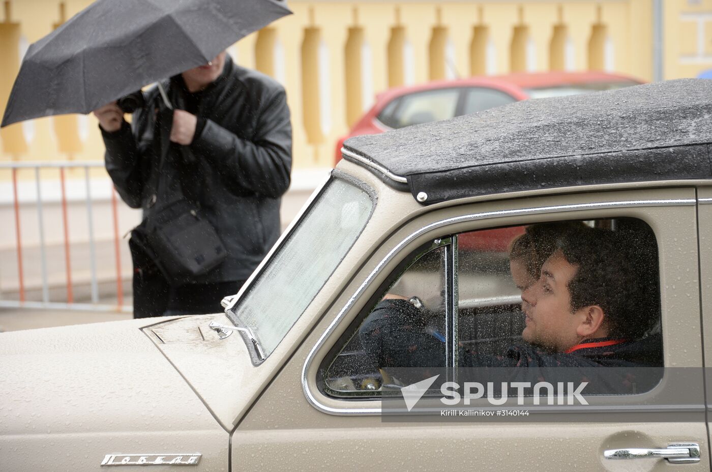 Bosch Moskau Klassik vintage car rally