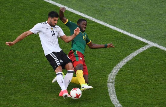 Football. 2017 FIFA Confederations Cup. Germany vs. Cameroon