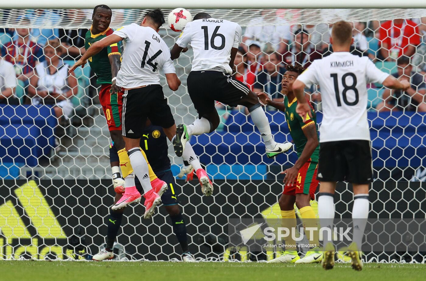 Football. 2017 FIFA Confederations Cup. Germany vs. Cameroon