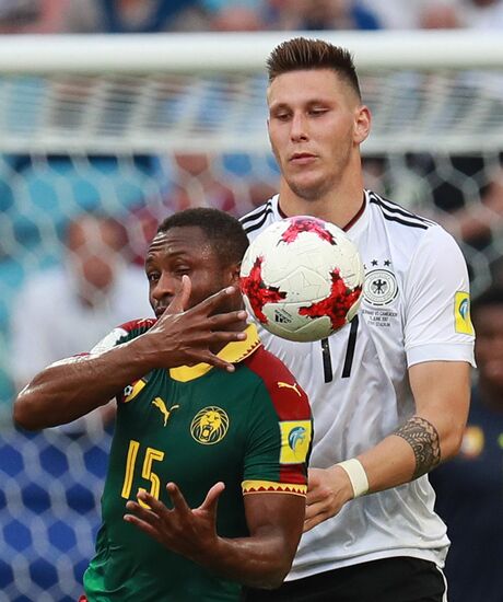 Football. 2017 FIFA Confederations Cup. Germany vs. Cameroon