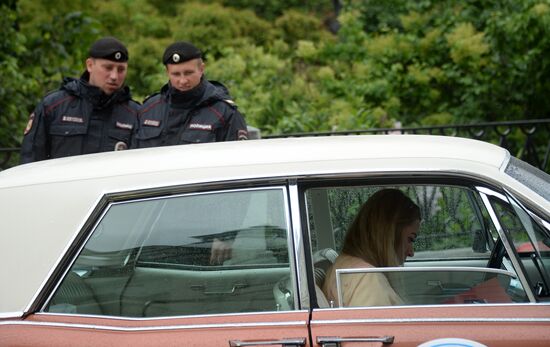 Bosch Moskau Klassik vintage car rally