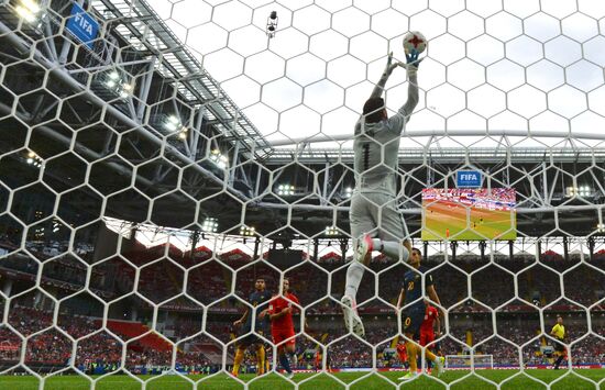 Football. 2017 FIFA Confederations Cup. Chile vs. Australia