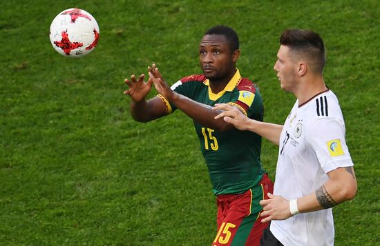 Football. 2017 FIFA Confederations Cup. Germany vs. Cameroon