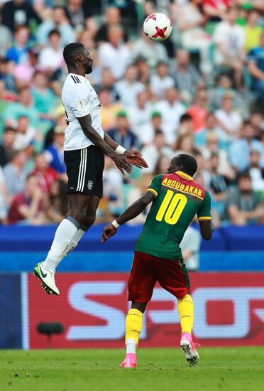 Football. 2017 FIFA Confederations Cup. Germany vs. Cameroon