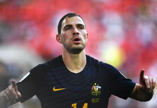 Football. 2017 FIFA Confederations Cup. Chile vs. Australia
