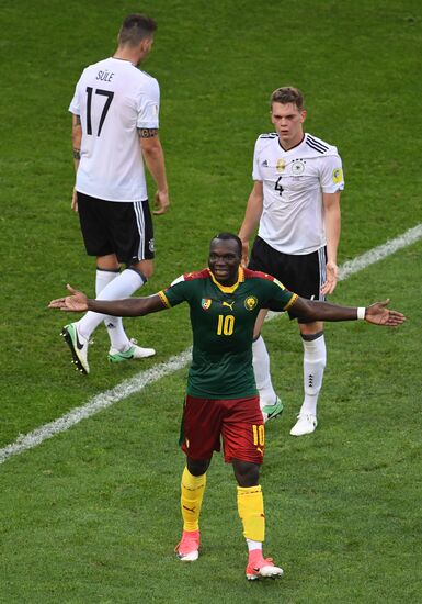 Football. 2017 FIFA Confederations Cup. Germany vs. Cameroon