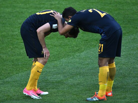 Football. 2017 FIFA Confederations Cup. Chile vs. Australia