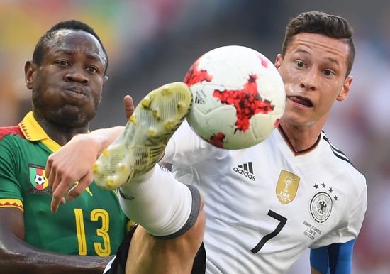 Football. 2017 FIFA Confederations Cup. Germany vs. Cameroon