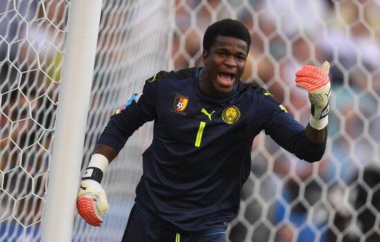Football. 2017 FIFA Confederations Cup. Germany vs. Cameroon