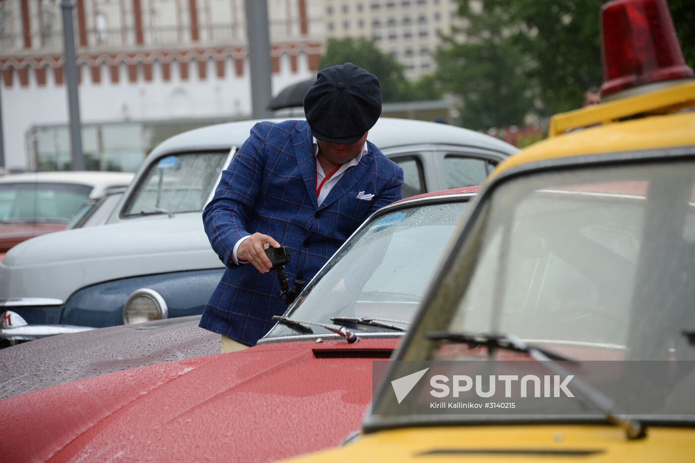 Bosch Moskau Klassik vintage car rally