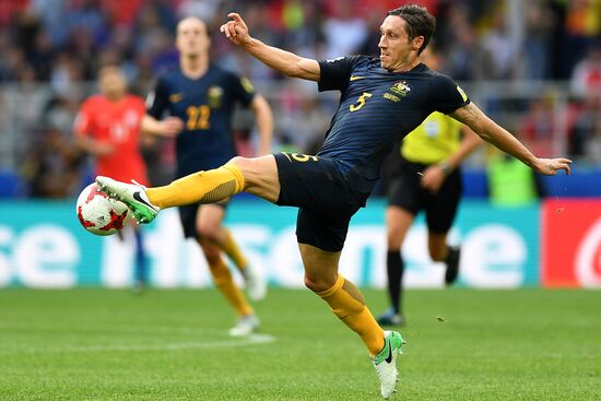 Football. 2017 FIFA Confederations Cup. Chile vs. Australia