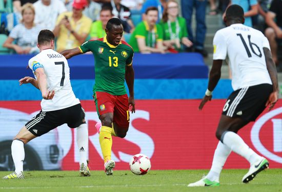 Football. 2017 FIFA Confederations Cup. Germany vs. Cameroon