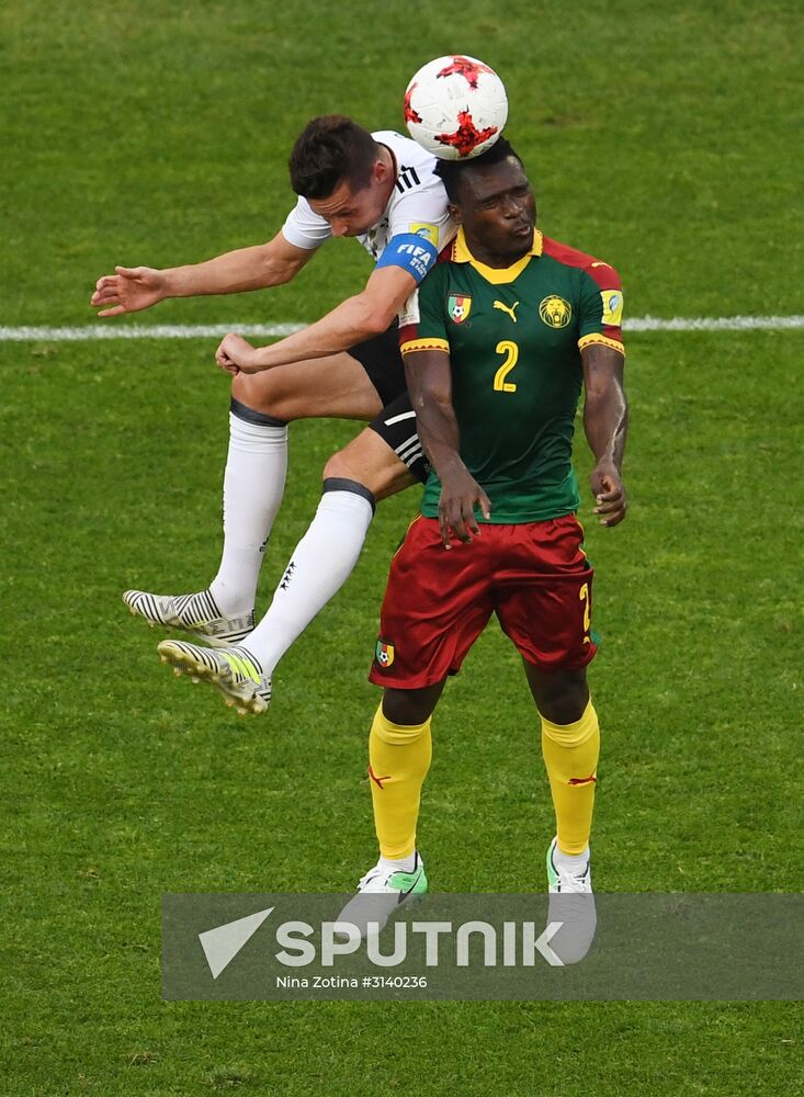 Football. 2017 FIFA Confederations Cup. Germany vs. Cameroon