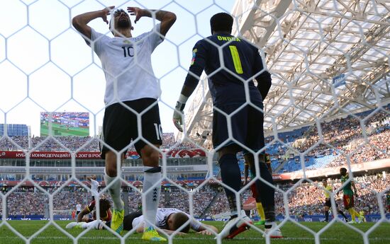 Football. 2017 FIFA Confederations Cup. Germany vs. Cameroon