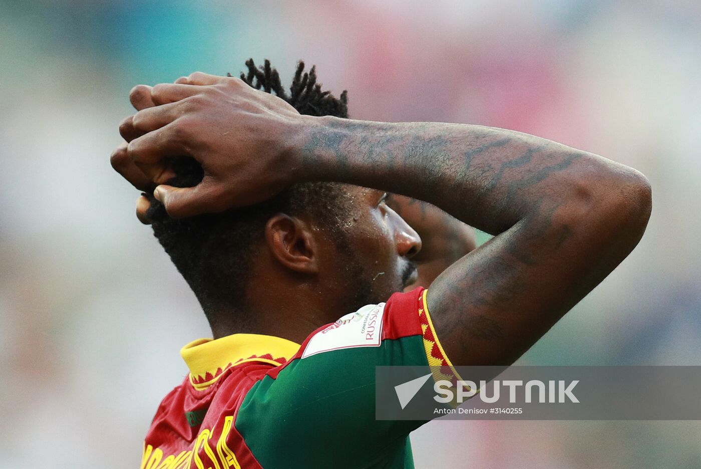Football. 2017 FIFA Confederations Cup. Germany vs. Cameroon