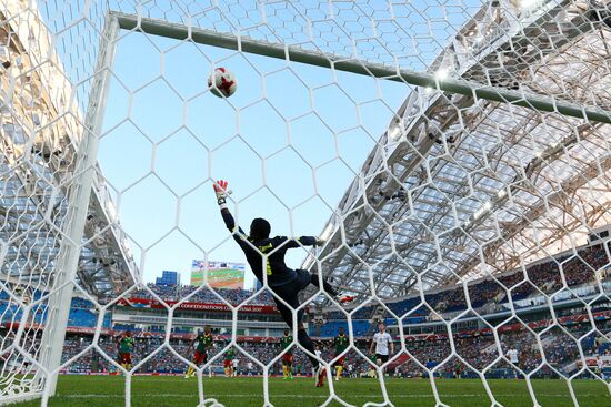 Football. 2017 FIFA Confederations Cup. Germany vs. Cameroon