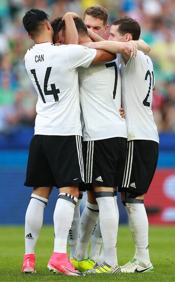 Football. 2017 FIFA Confederations Cup. Germany vs. Cameroon