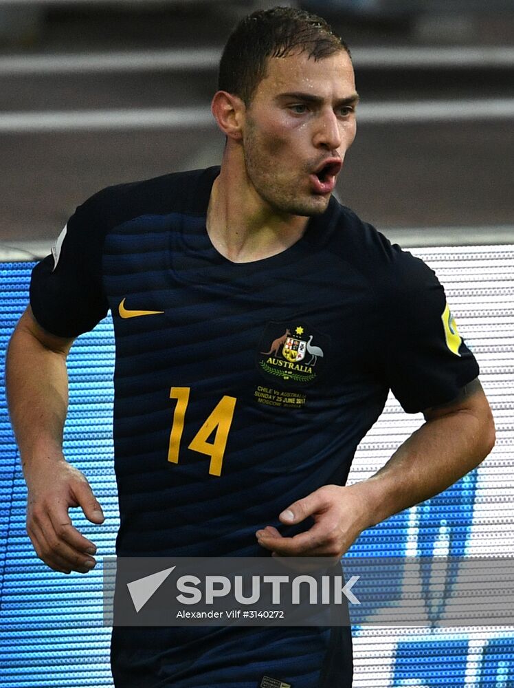 Football. 2017 FIFA Confederations Cup. Chile vs. Australia