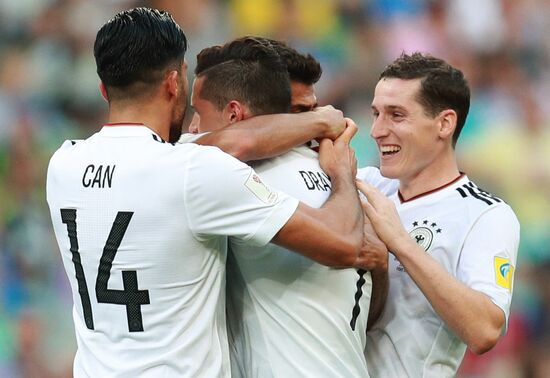 Football. 2017 FIFA Confederations Cup. Germany vs. Cameroon