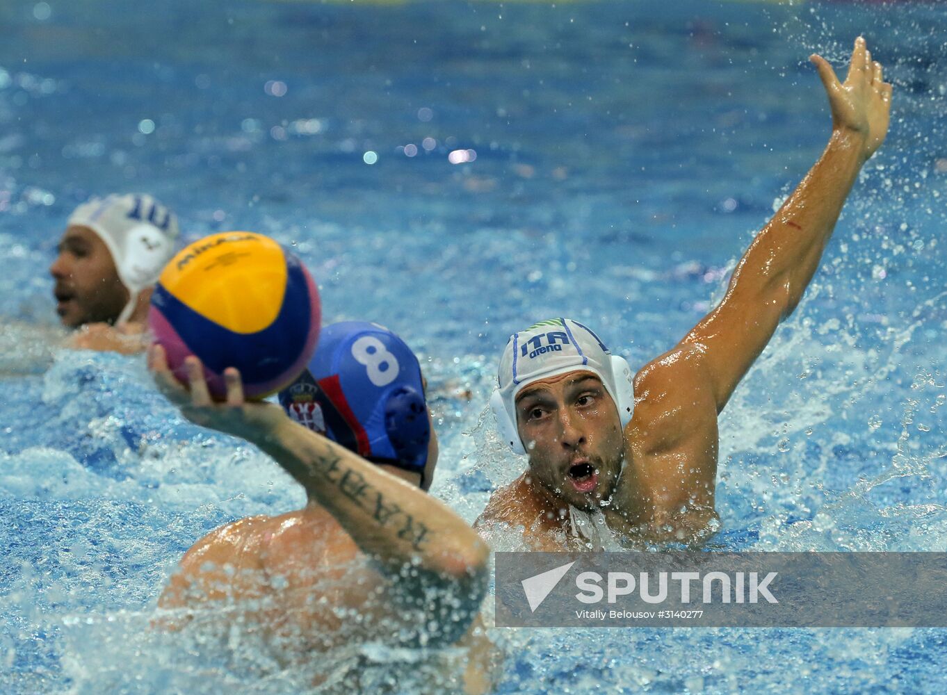 FINA Water Polo World League men super final. Final