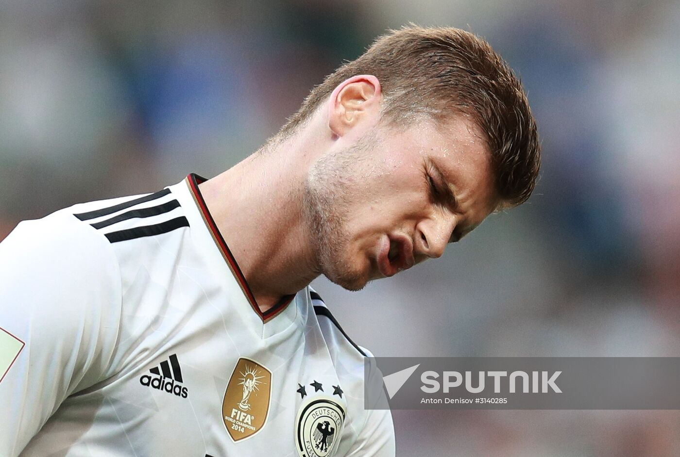 Football. 2017 FIFA Confederations Cup. Germany vs. Cameroon