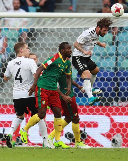 Football. 2017 FIFA Confederations Cup. Germany vs. Cameroon