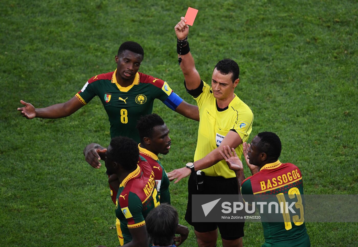Football. 2017 FIFA Confederations Cup. Germany vs. Cameroon