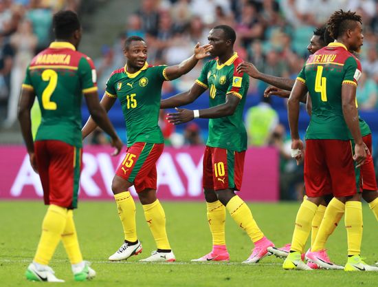 Football. 2017 FIFA Confederations Cup. Germany vs. Cameroon