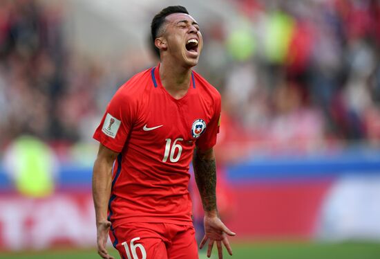 Football. 2017 FIFA Confederations Cup. Chile vs. Australia