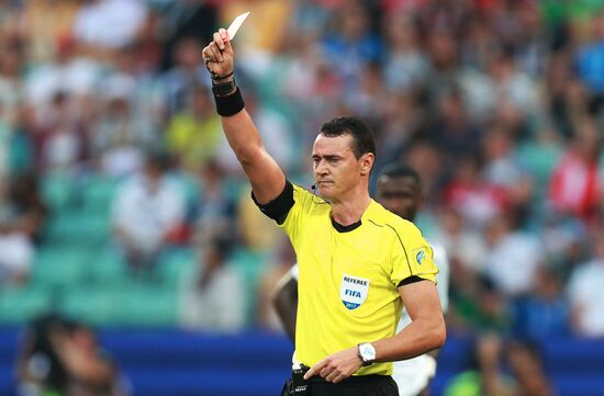 Football. 2017 FIFA Confederations Cup. Germany vs. Cameroon